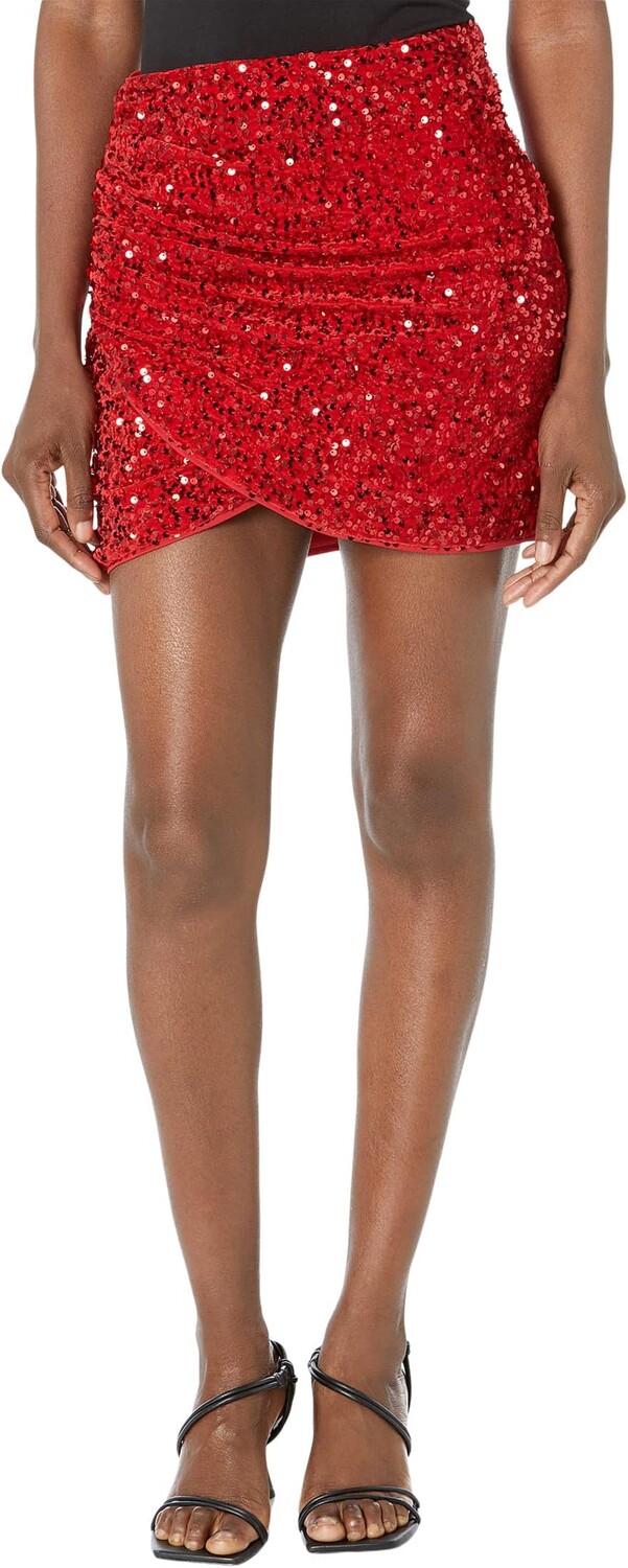 

Юбка Hurley line and dot, цвет Scarlet Red