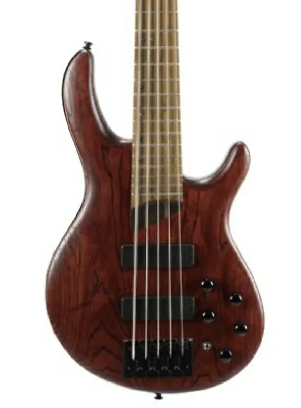 

Басс гитара Cort B5ELEMENTOPBR Artisan Series B5 Element 5 String Bass Guitar. Open Pore Burgandy Red