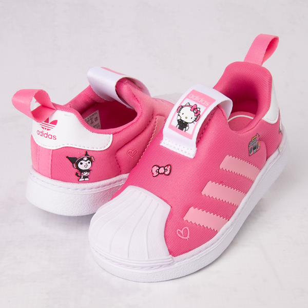 adidas Спортивные кроссовки Originals x Hello Kitty Superstar 360 — для малышей, розовый