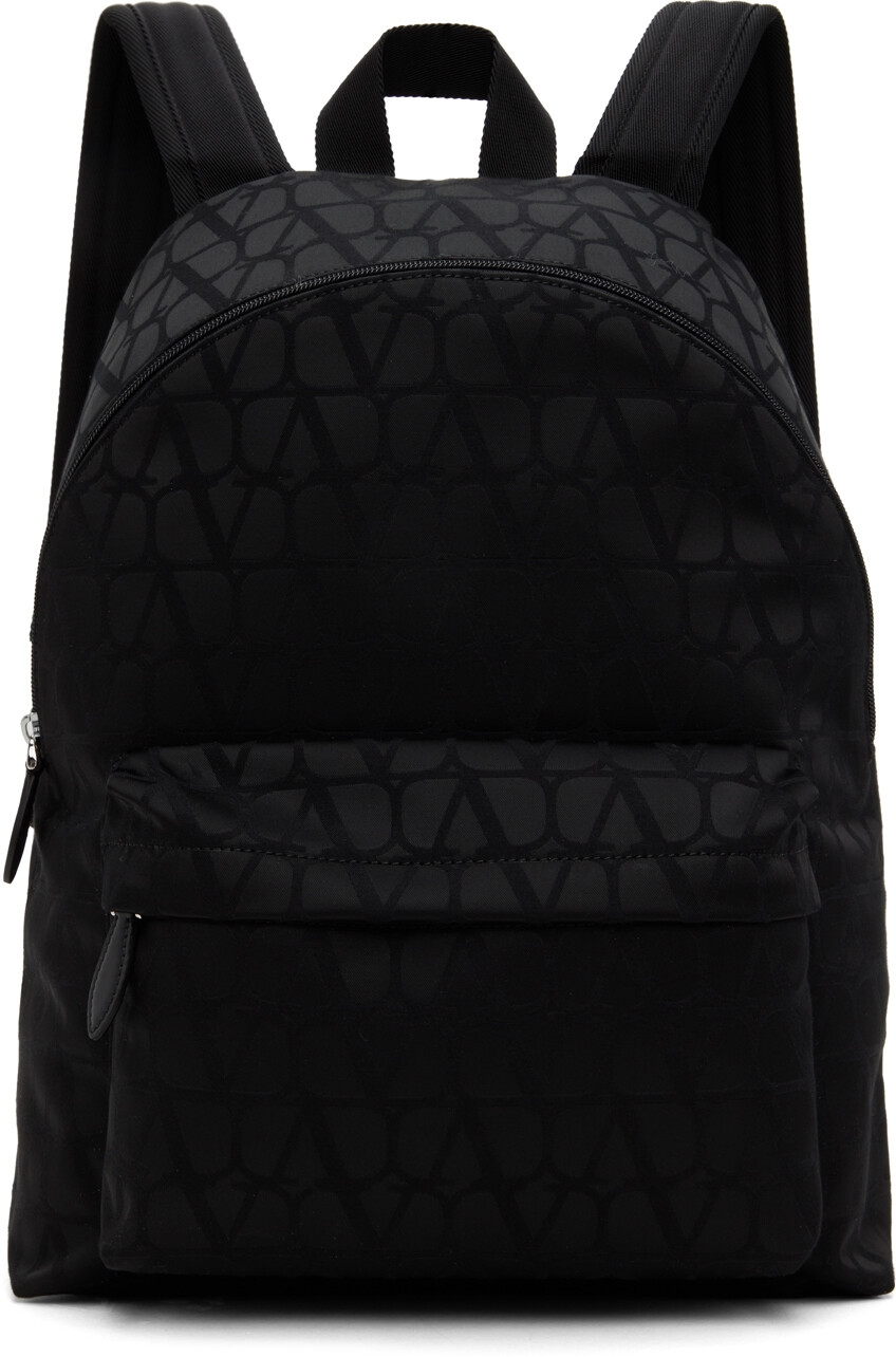 

Черный рюкзак Toile Iconographe Valentino Garavani