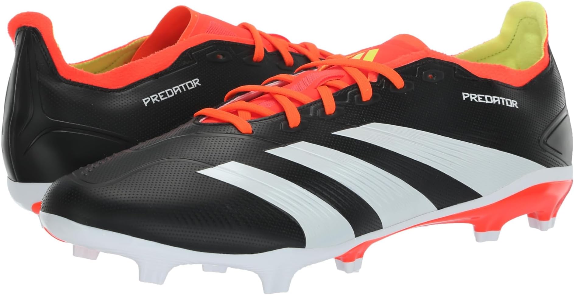 

Кроссовки adidas Predator 24 League Low Firm Ground, цвет Black/White/Solar Red