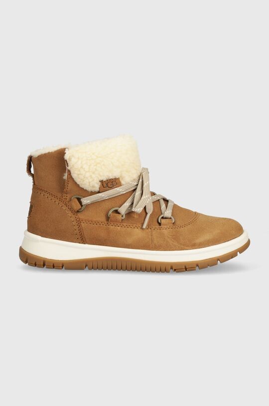 

Зимние ботинки из кружевной замши Lakesider Heritage Ugg, коричневый