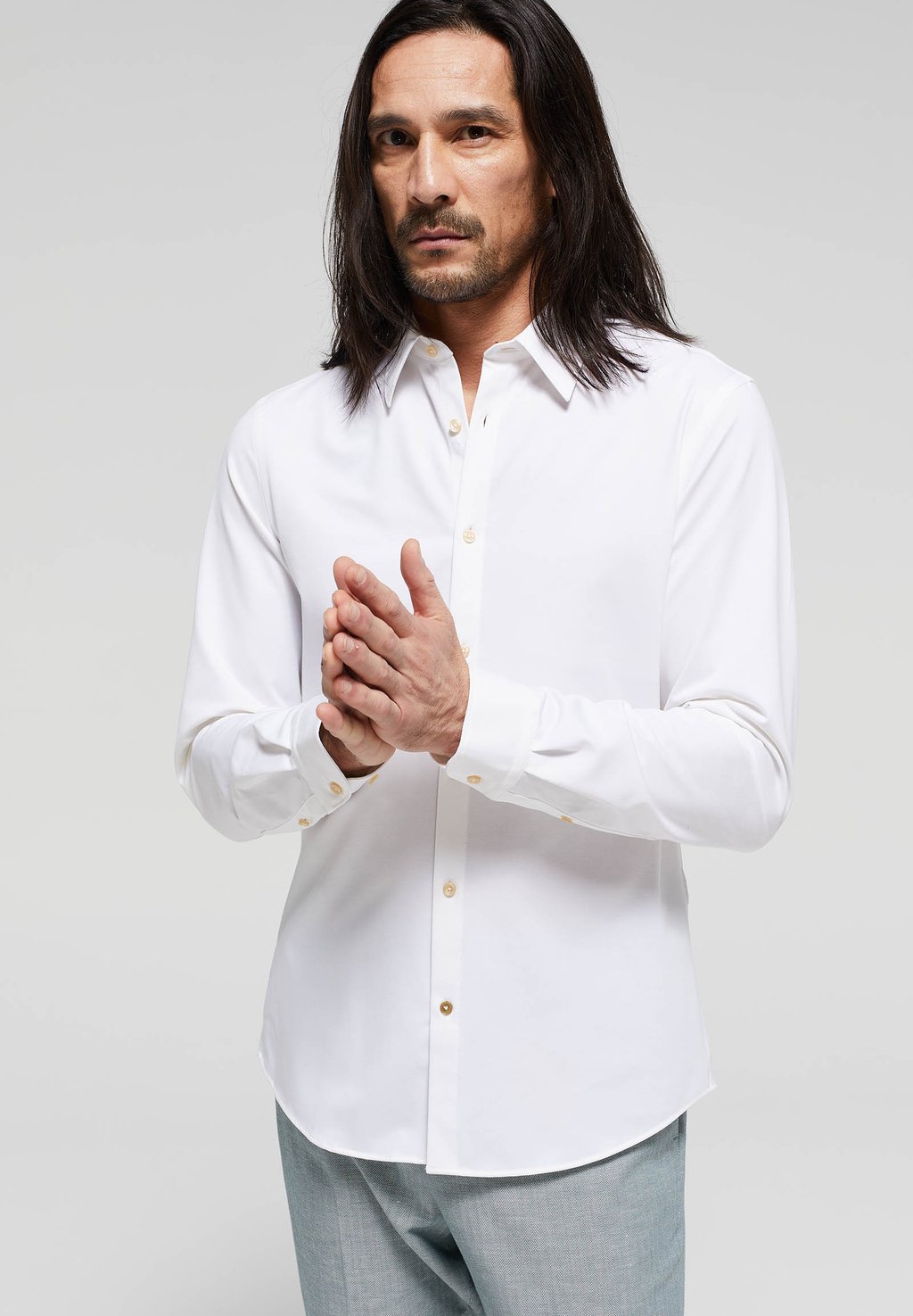 Деловая рубашка Van Gils, белый