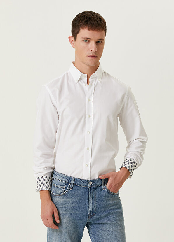 

Белая рубашка Etro