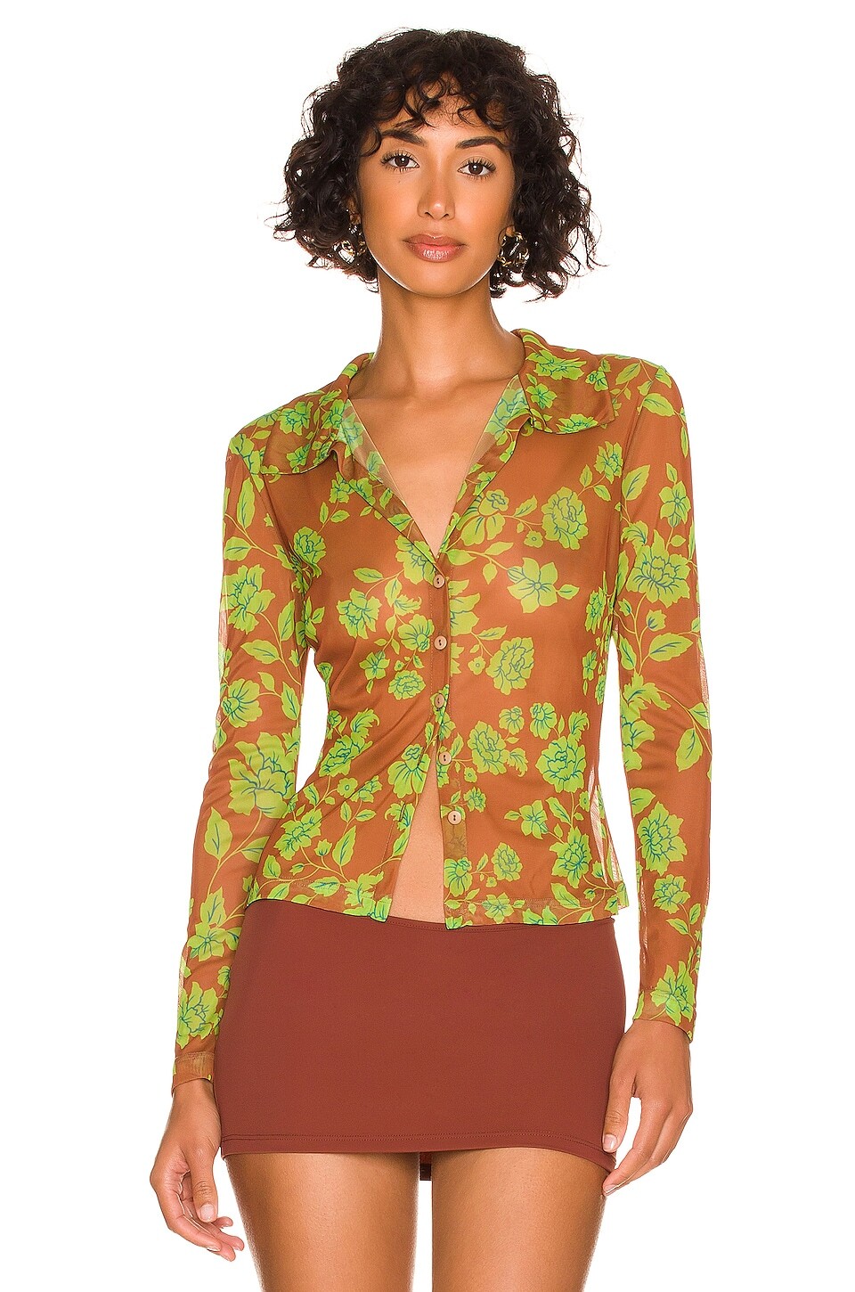 

Рубашка Bec + Bridge Blossom, цвет Print