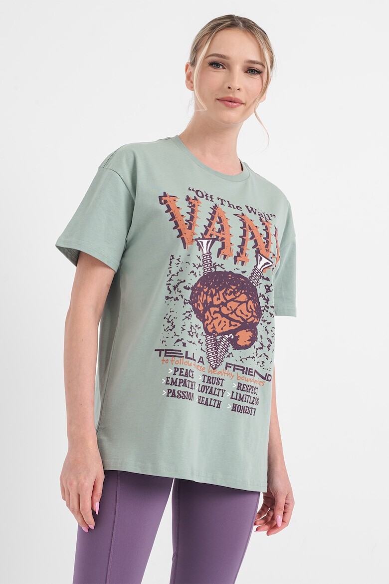 

Футболка оверсайз Brain Jam Vans, оранжевый