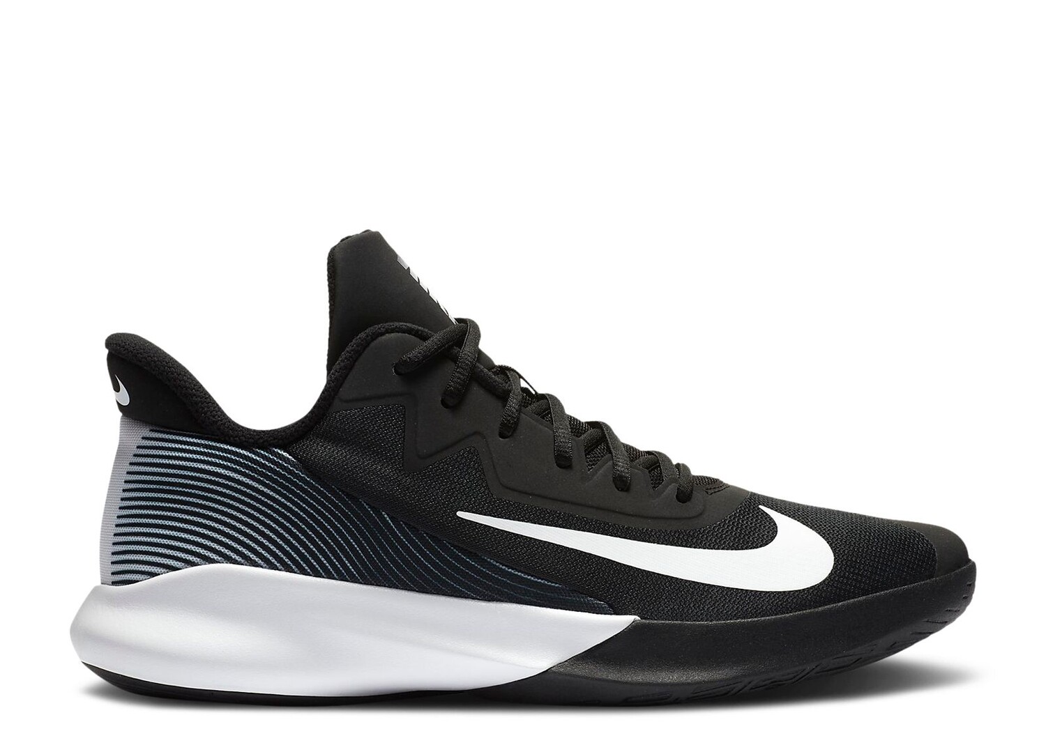 

Кроссовки Nike Precision 4 'Black White', черный