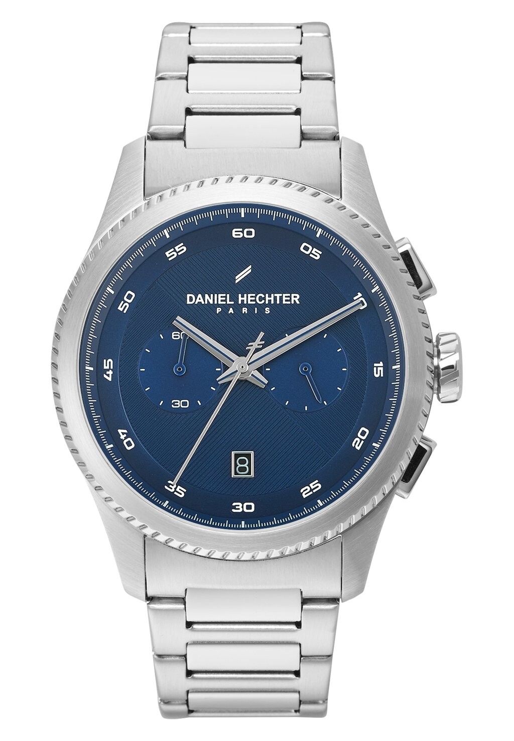 

Хронограф CHRONO BLUE Hechter Paris, цвет silver coloured/blue