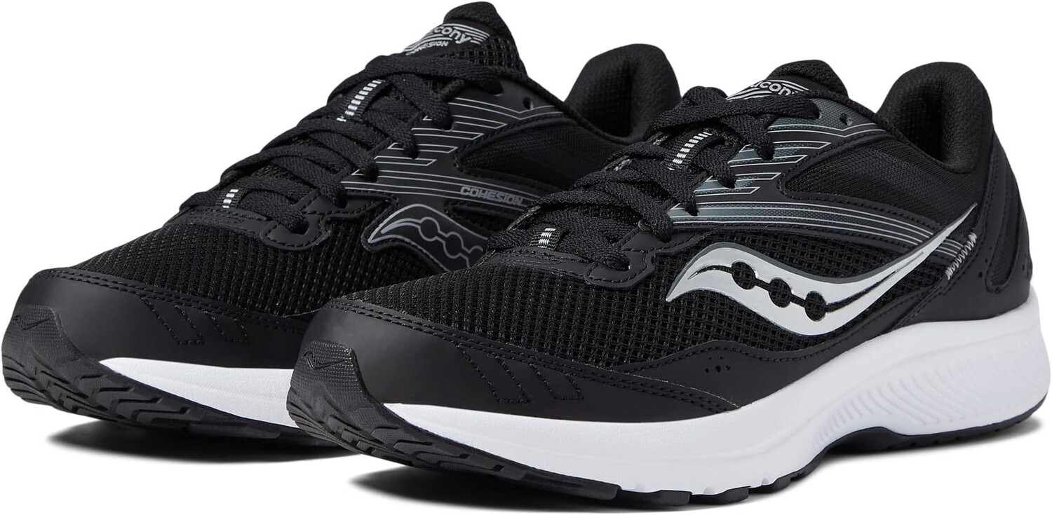 

Кроссовки Cohesion 15 Saucony, цвет Black/White