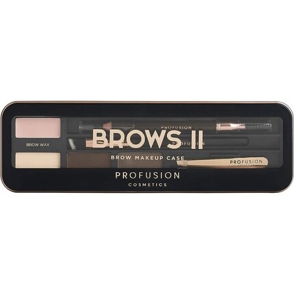 

Косметичка для бровей Pro Brows Ii Medium Dark Brown, Profusion Cosmetics