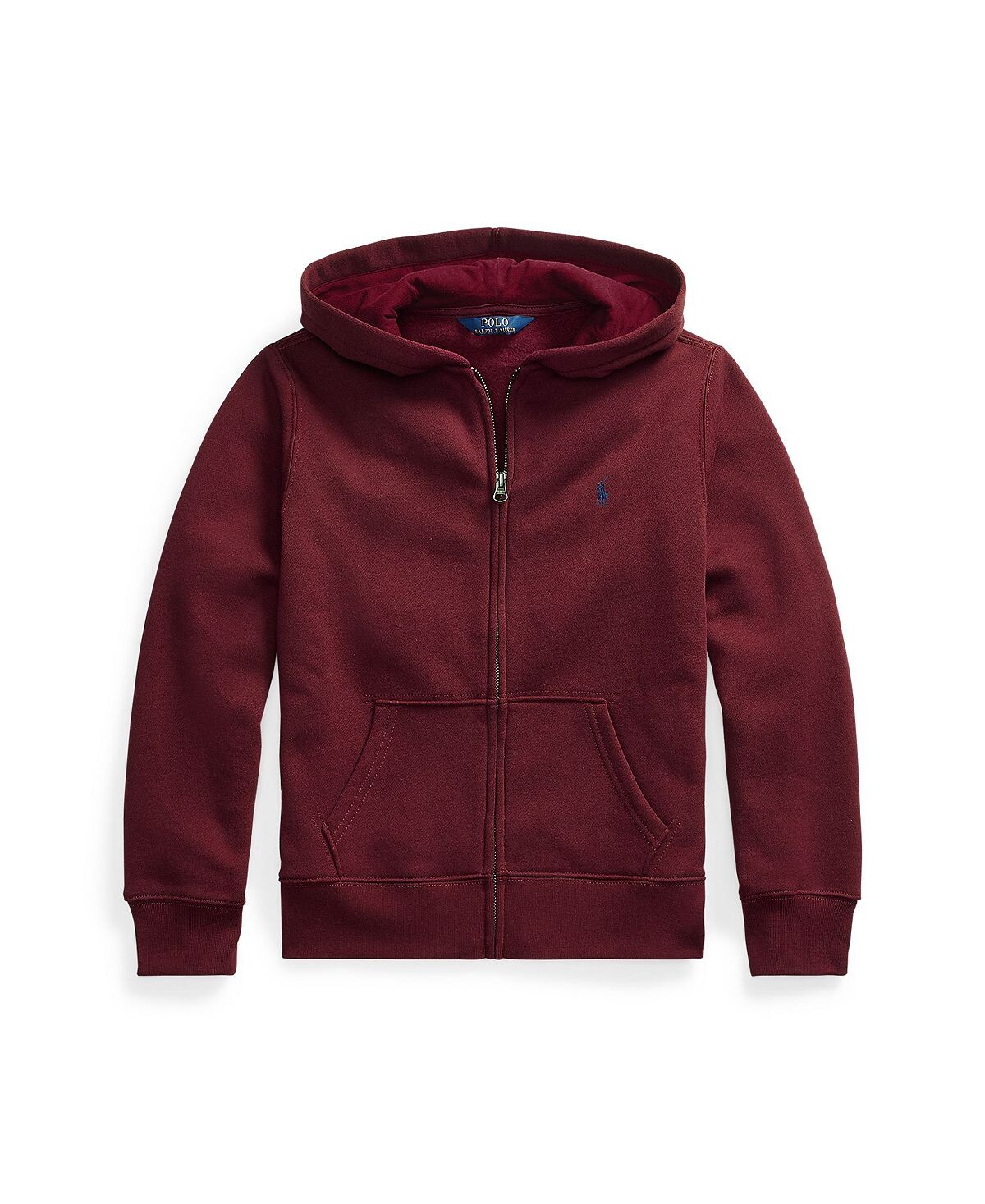 

Флисовая толстовка с капюшоном на молнии во всю длину для мальчиков Big Boys Polo Ralph Lauren