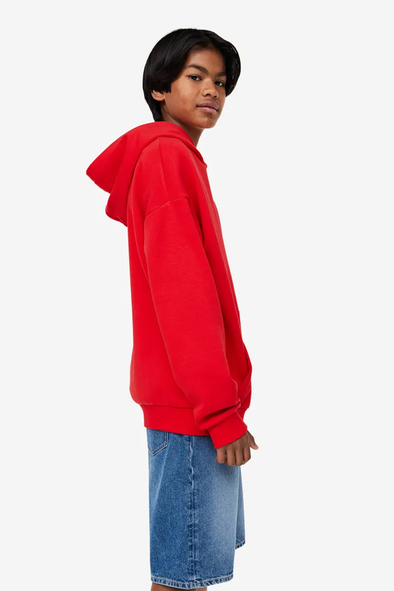 

Толстовка с капюшоном H&M, красный