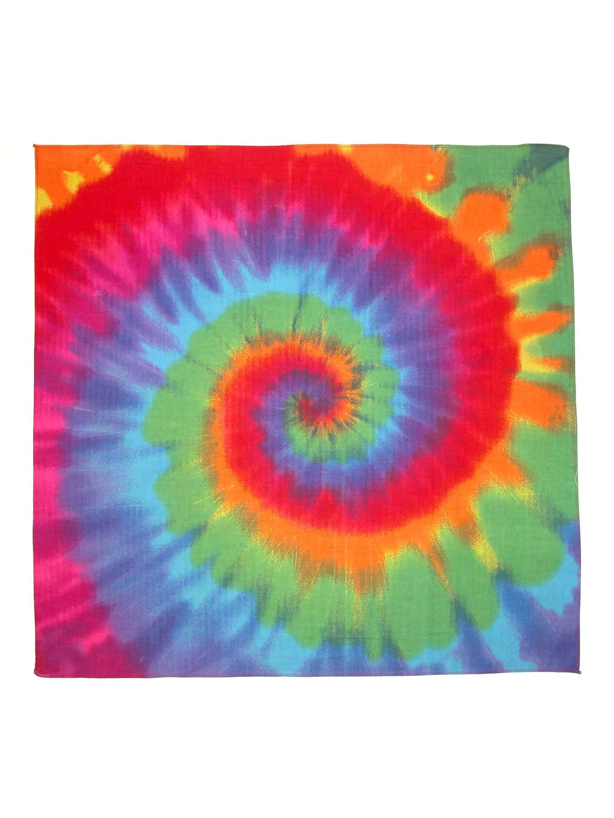 Бандана CTM Rainbow Tie Dye, многоцветный свитшот akomplice balance rainbow tie dye