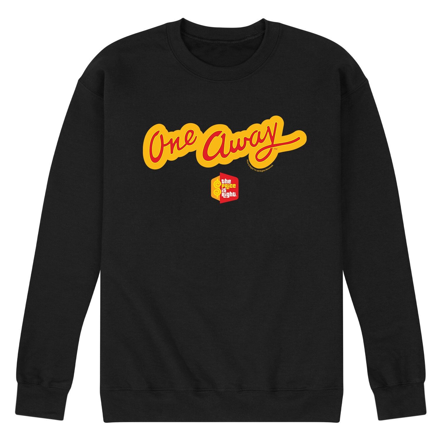 

Мужской свитшот The Price Is Right One Away Licensed Character