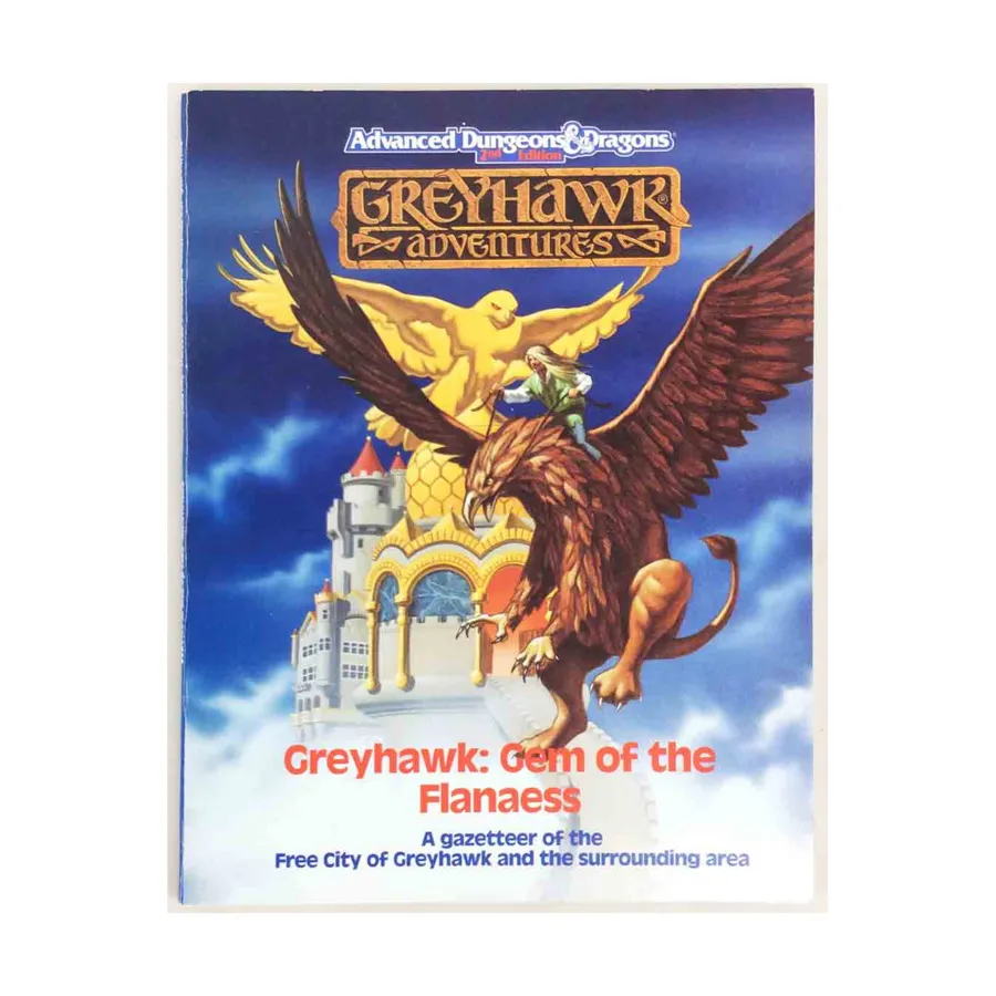 

City of Greyhawk - Gem of the Flanaess Book Only!, Greyhawk (TSR), мягкая обложка