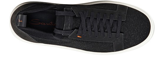 

Кроссовки из нубука Santoni