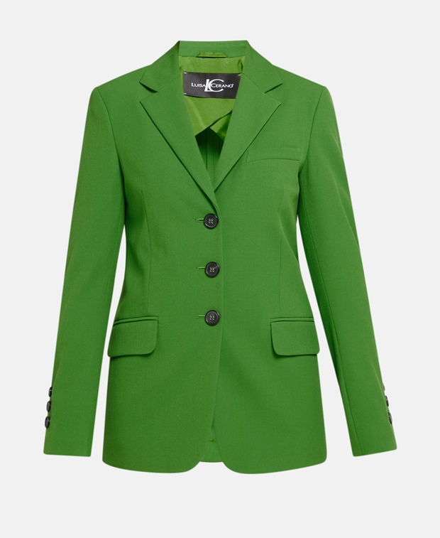 Деловой пиджак , зеленый Luisa Cerano