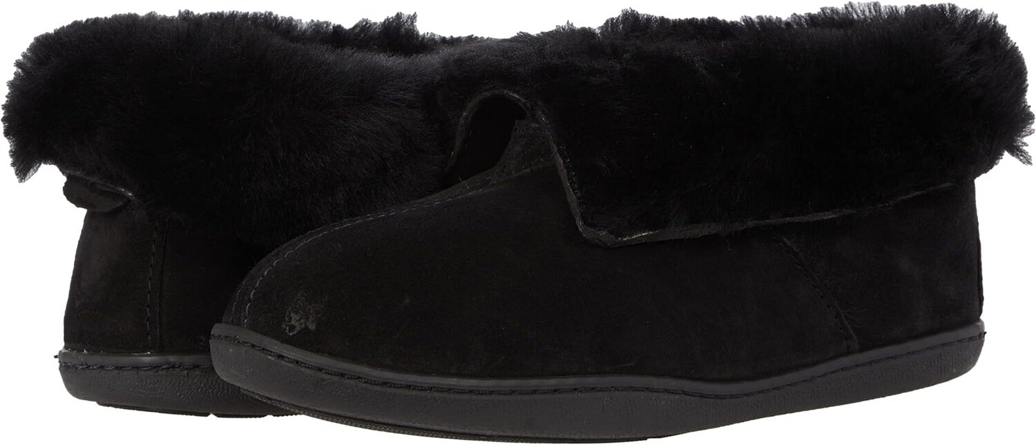 

Тапочки Sheepskin Ankle Boot Minnetonka, черный