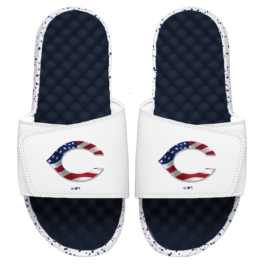 

Шлепанцы ISlide Cincinnati Reds, белый