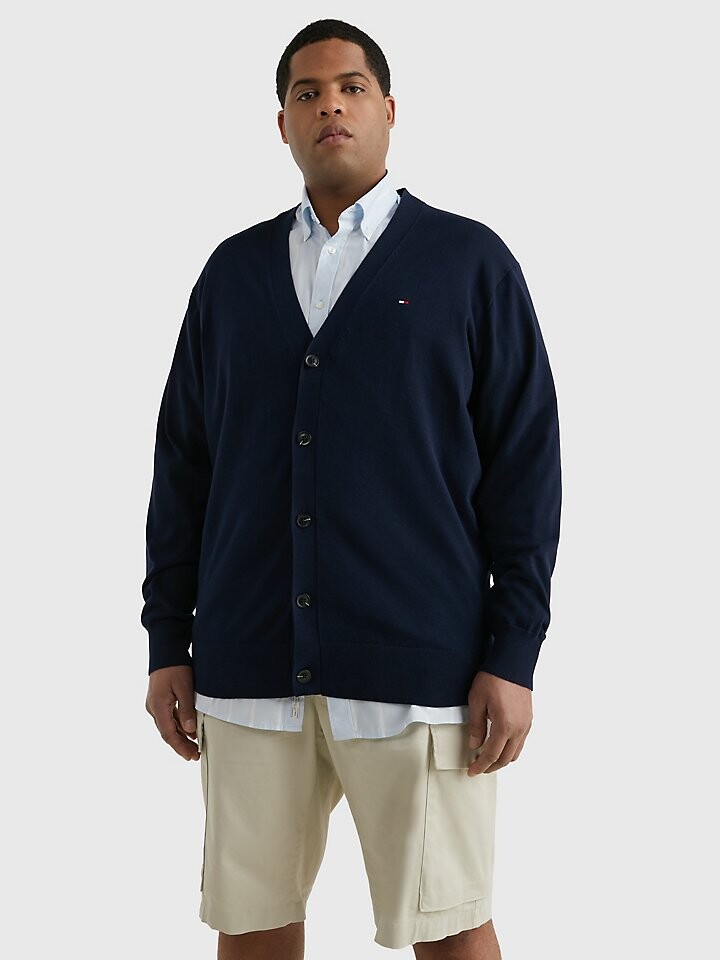 

Большой и высокий кардиган 1985 года Tommy Hilfiger
