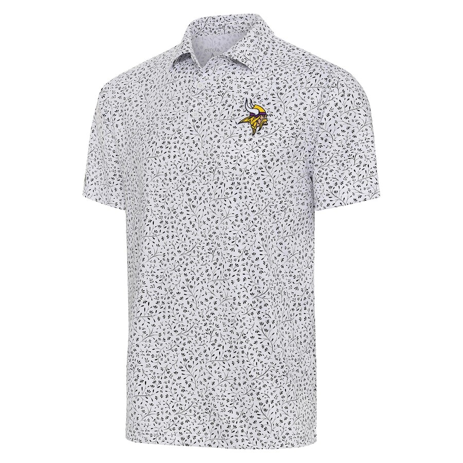 

Поло с коротким рукавом Antigua Minnesota Vikings, белый