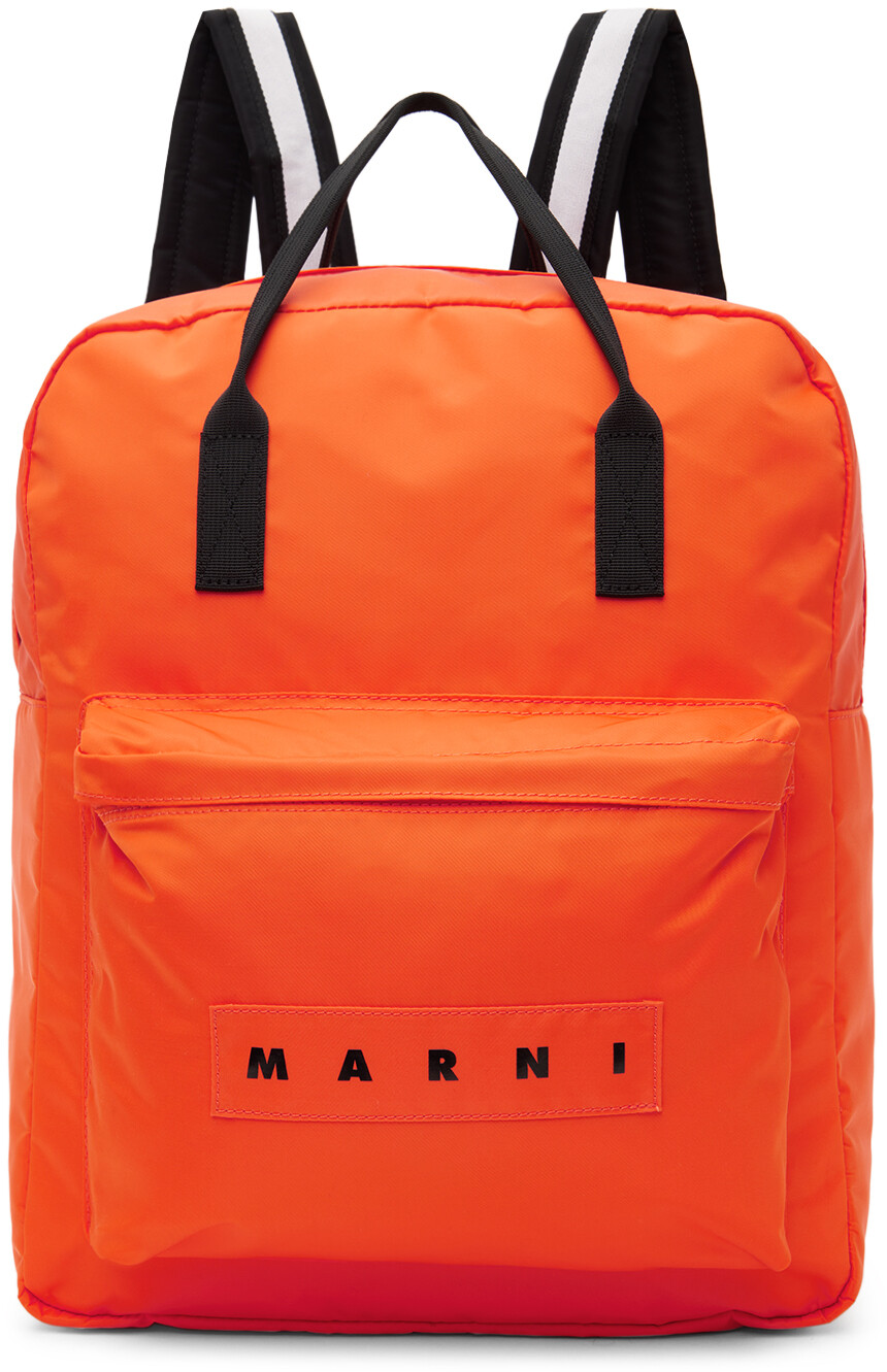

Детский рюкзак с логотипом Marni, цвет Orange