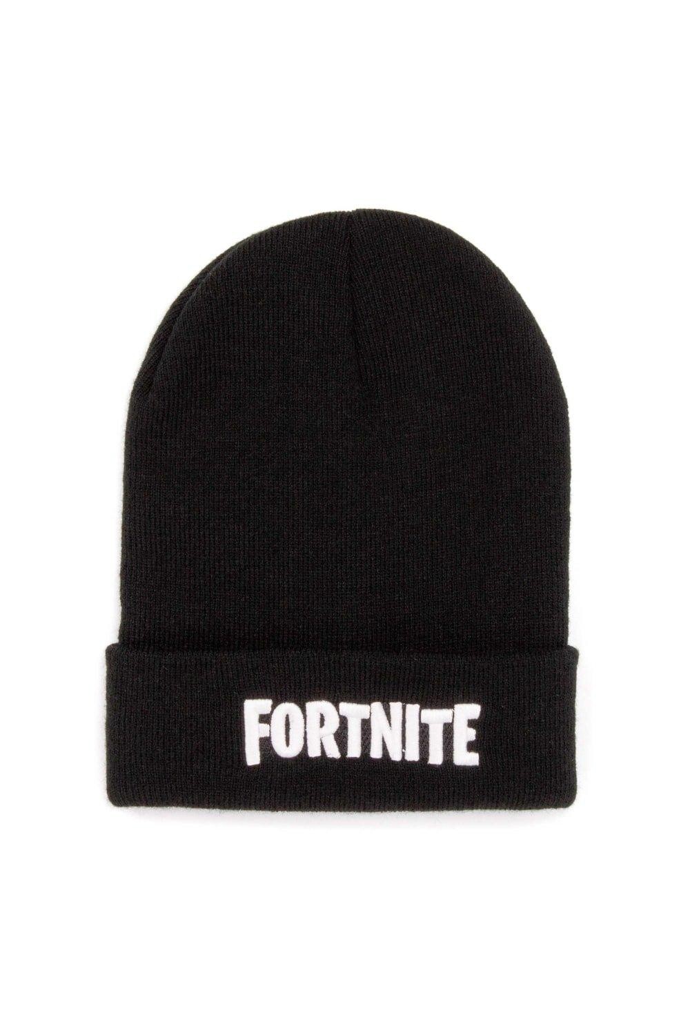 

Шапка-бини с логотипом Fortnite, черный