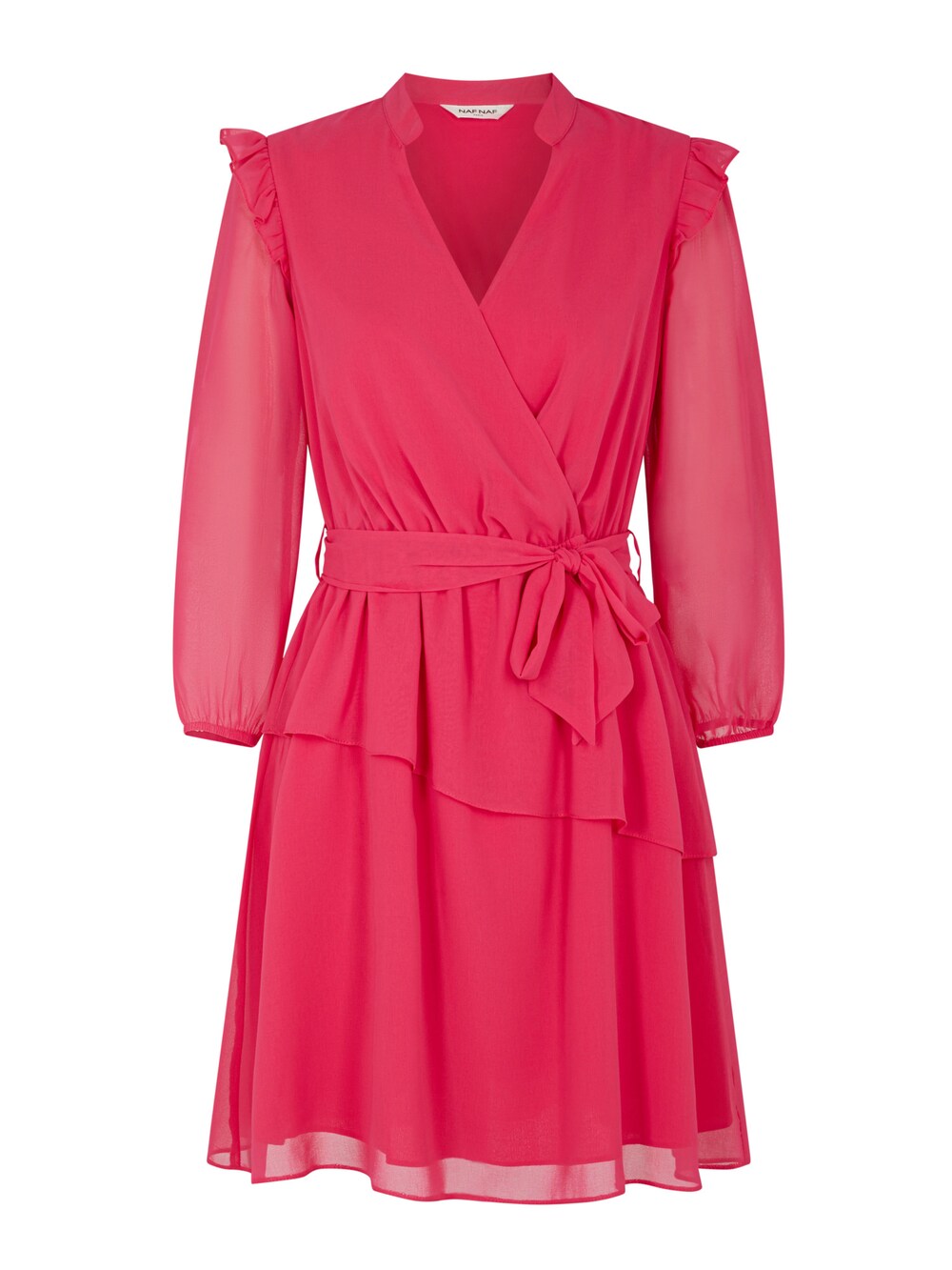 Платье NAF NAF Verde, розовый платье naf naf открытое 44 размер