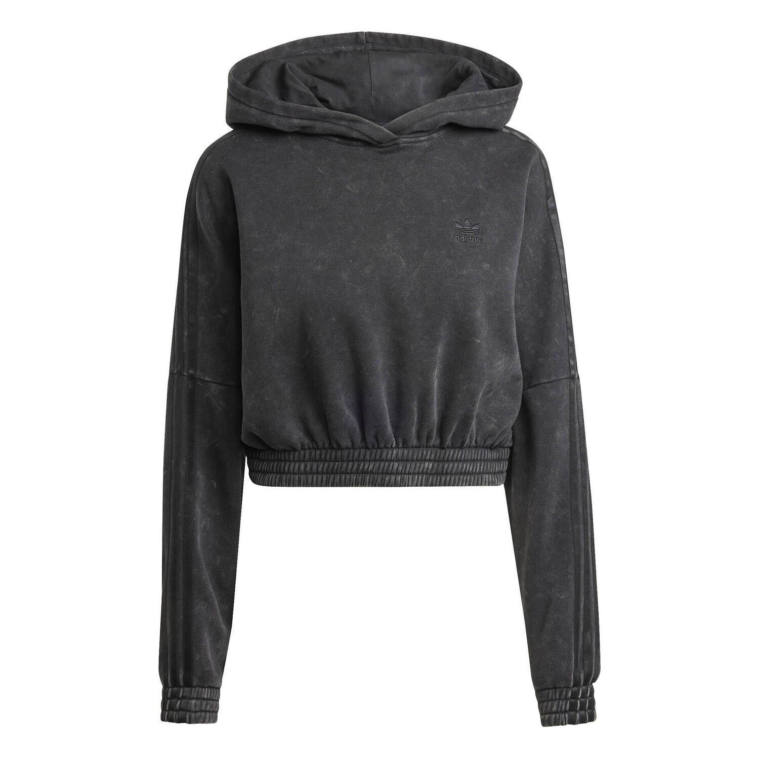 

Укороченная толстовка с капюшоном Adidas Originals, черный