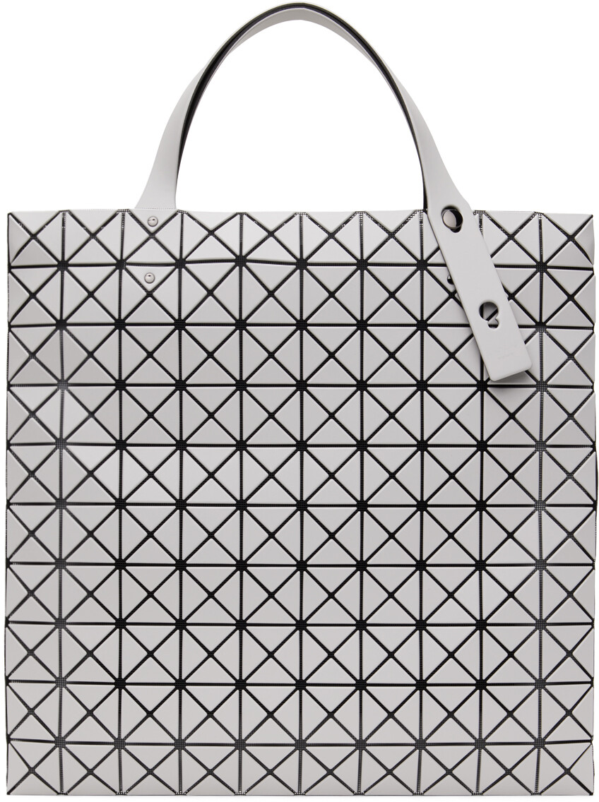 

Серая матовая сумка-тоут с призмой Bao Bao Issey Miyake, цвет Light gray