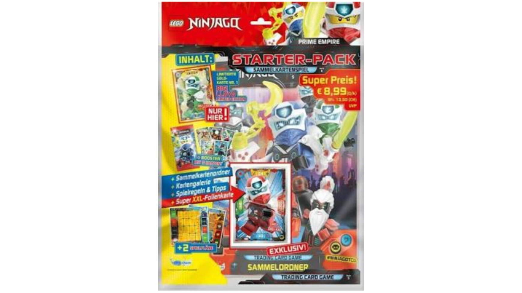 Blue Ocean стартовый набор Lego Ninjago Series 5 альбом для карт удзумаки 240 шт блестящая игровая карта прозрачный держатель книга для игр vmax коллекционная детская игрушка подарок