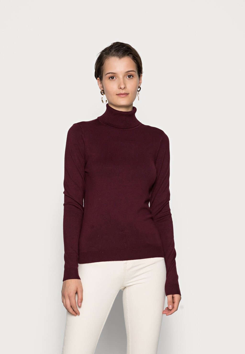 Свитшот Vero Moda VMGLORY ROLLNECK, цвет port royale