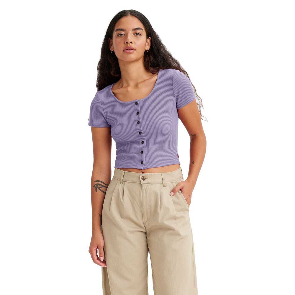 

Топ Levi´s Rach Short Sleeve, фиолетовый