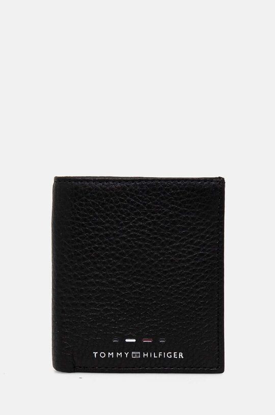 

Кожаный кошелек Tommy Hilfiger, черный