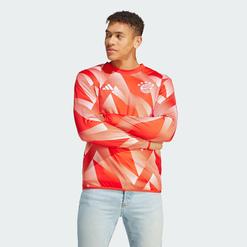 

Предматчевая теплая футболка FC Bayern Мюнхен ADIDAS, цвет rot