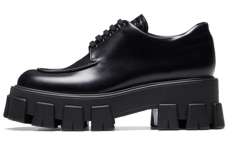 

Ботинки женские Prada кожаные, чёрный