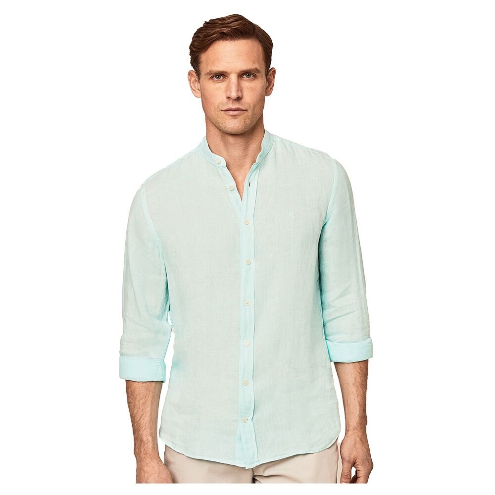 

Рубашка с длинным рукавом Hackett Garment Dyed P, зеленый