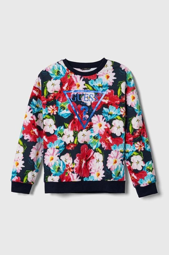 

Детская хлопковая толстовка Guess, мультиколор