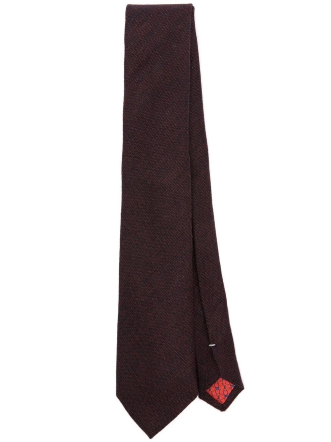 

Canali галстук с узорчатым жаккардом, красный