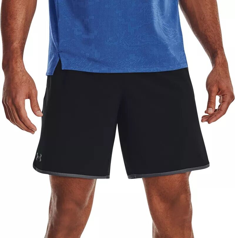 

Мужские тканые шорты Under Armour 8 дюймов для HIIT, черный