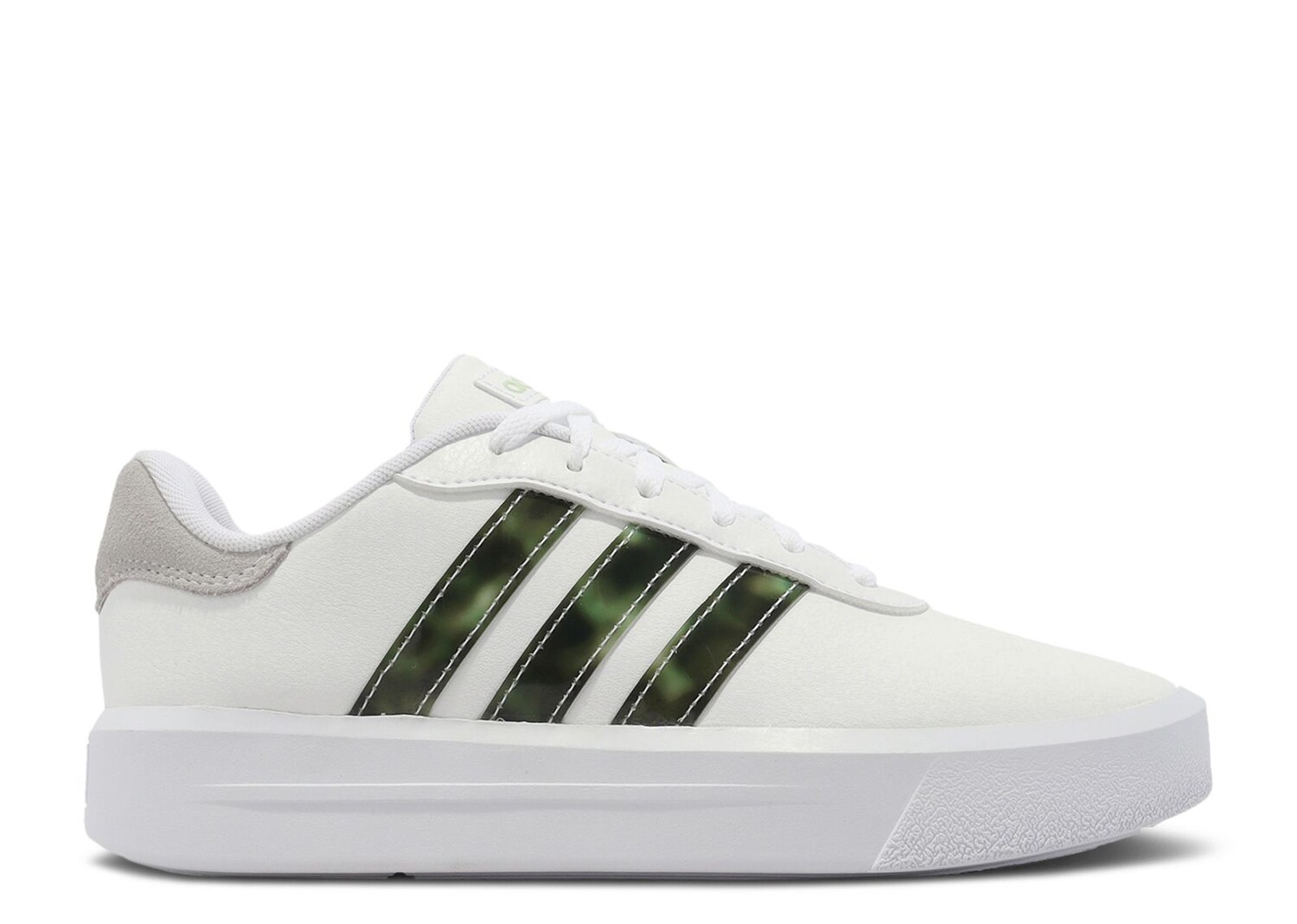 

Кроссовки adidas Wmns Court Platform 'White Linen Green', белый