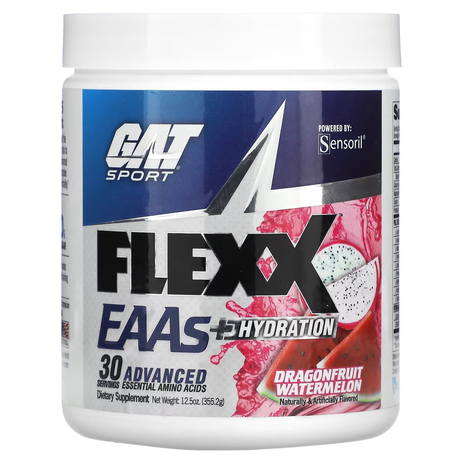 

Пищевая добавка GAT Flexx EAAs + Hydration, драконий арбуз