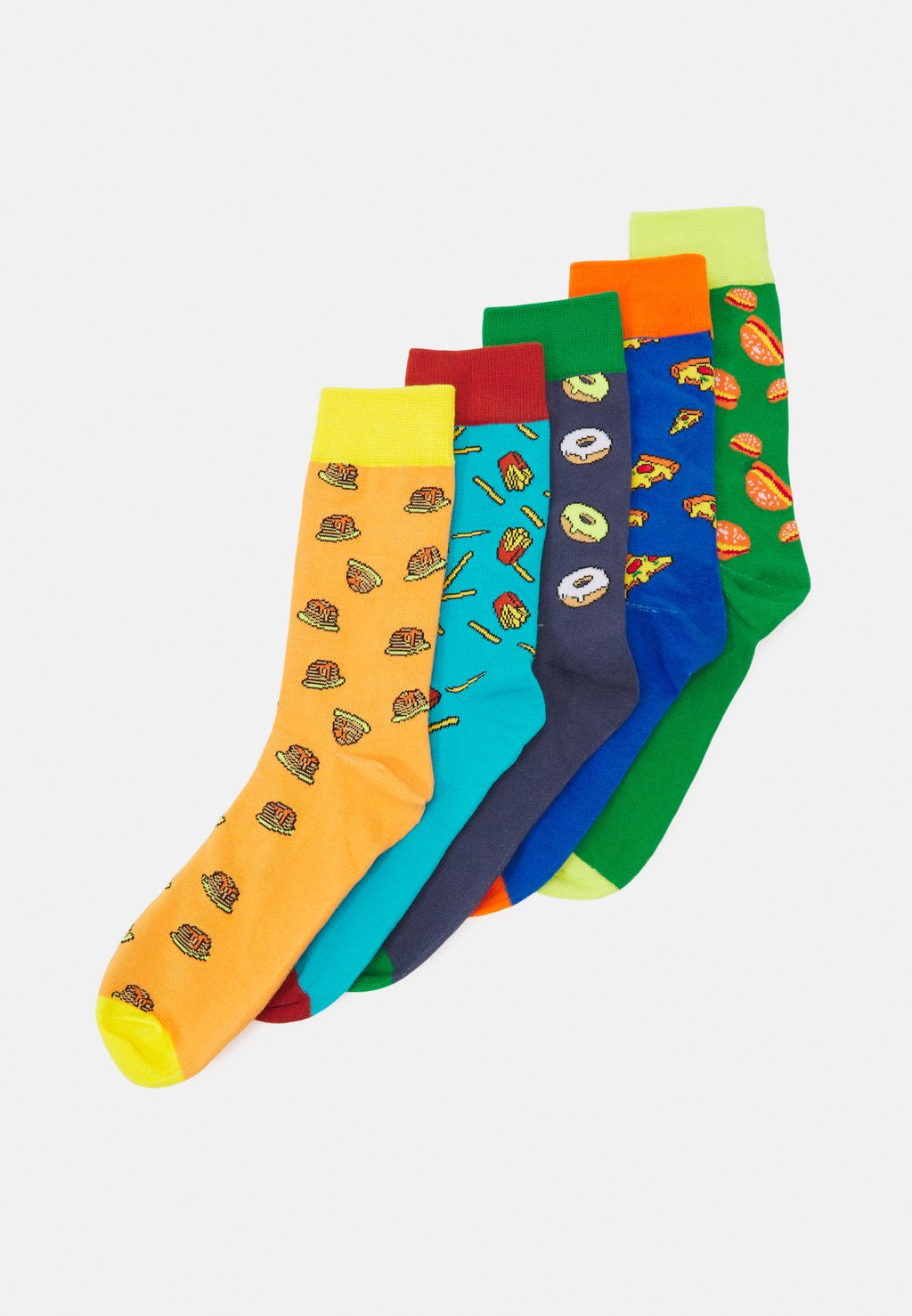 

Носки JACJUNKFOOD SOCKS 5 PACK Jack & Jones, синий