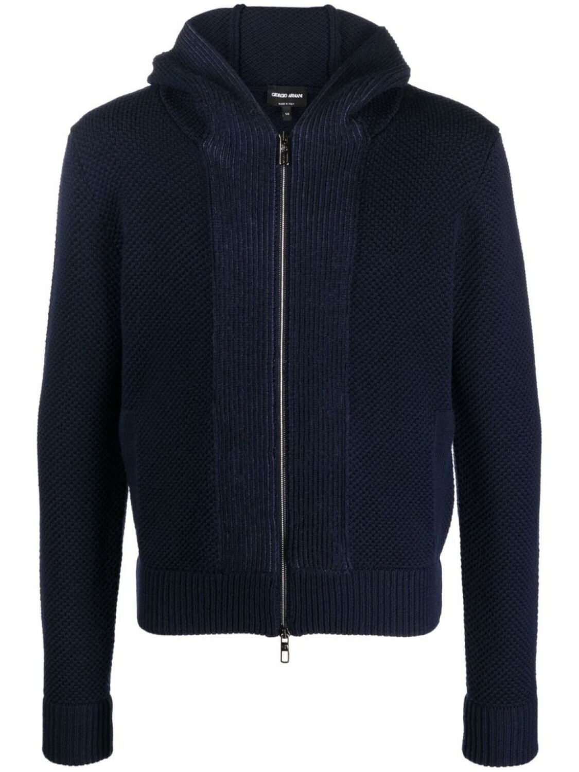 

Giorgio Armani худи на молнии, синий