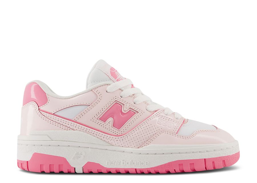 

Кроссовки New Balance 550 Big Kid, цвет Patent Leather Pack Shell Pink