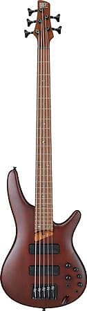 Басс гитара Ibanez SR505E 5 String Bass Brown Mahogany