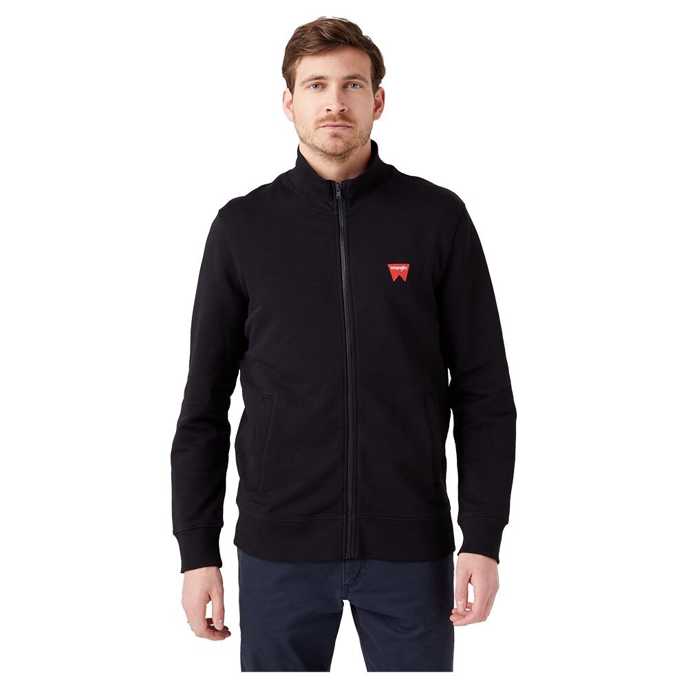

Толстовка Wrangler Funnel Full Zip, черный