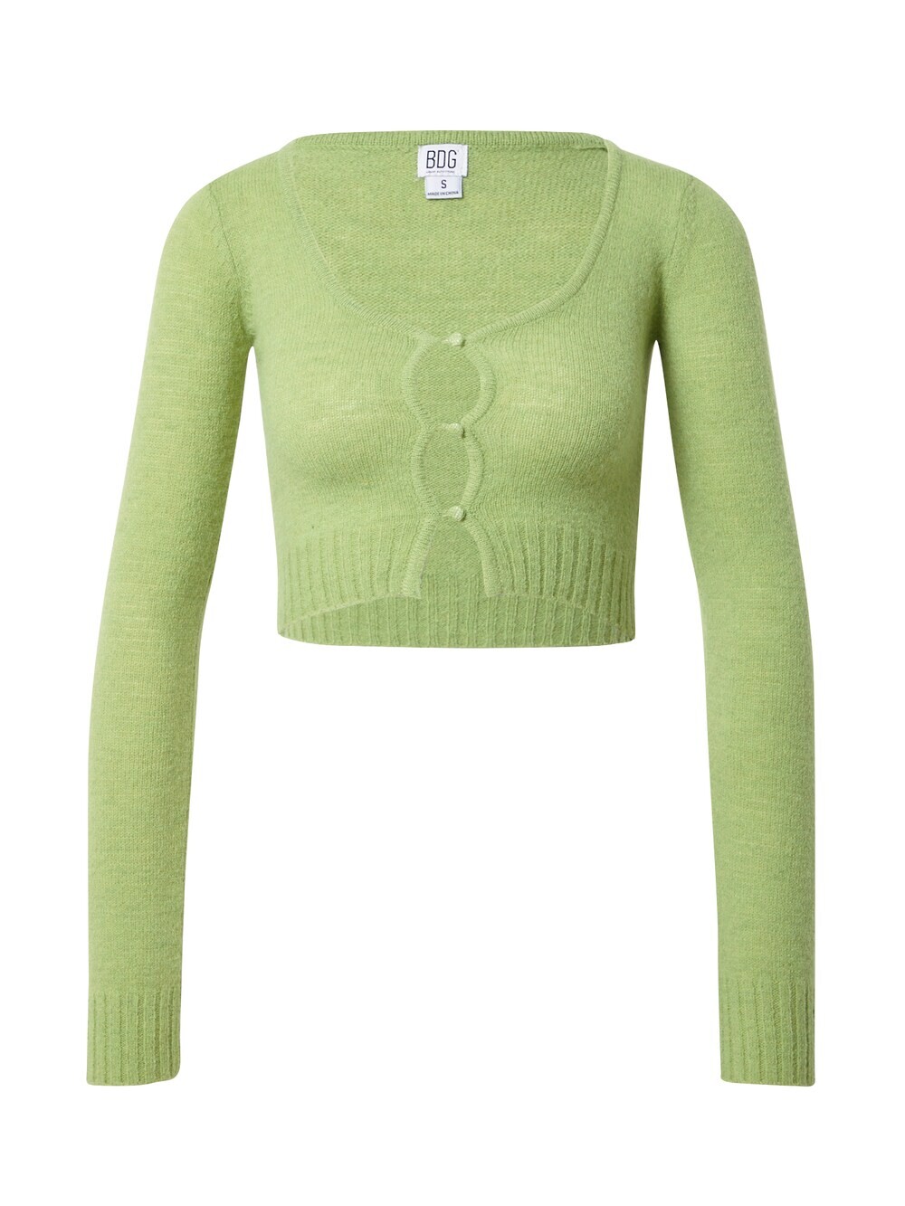 

Вязаный кардиган BDG Urban Outfitters, яблоко