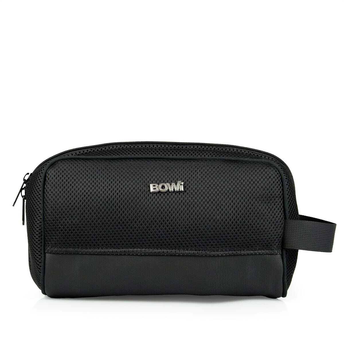 

Мужская косметичка xl 29х18 черная Bowi Czarna, 1 шт.