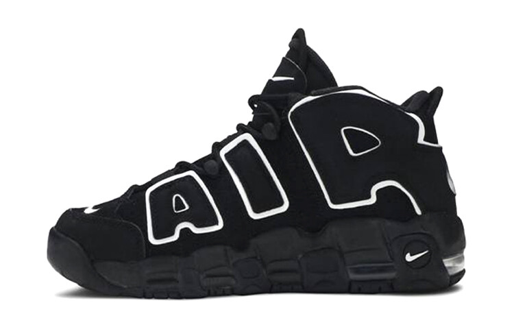 

Кроссовки G-DragonNike Air More Uptempo 2016 GS, черный / белый